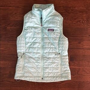 Patagonia Nano Puff Turquoise Vest